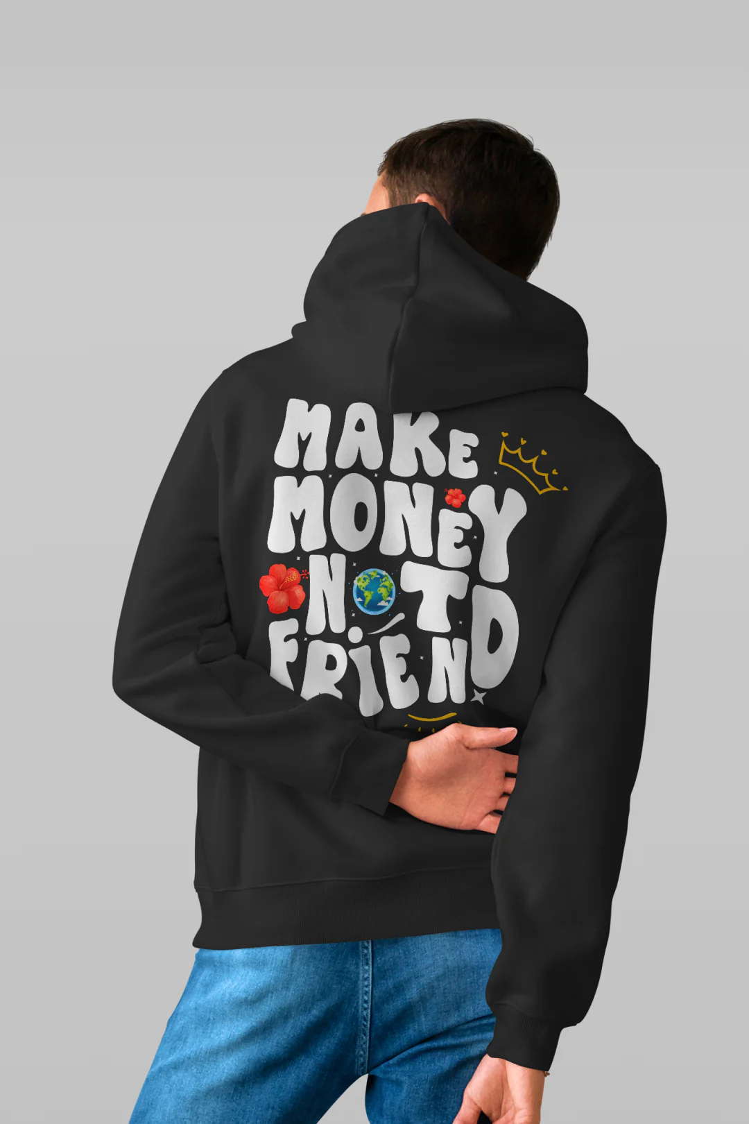 Make Money Not Friends Hoodie - Image 6