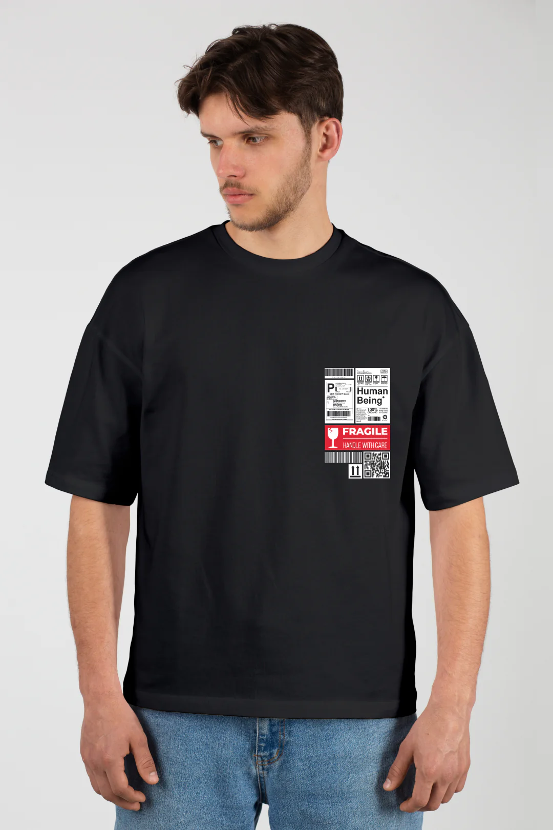 Human Being Oversized T-Shirt - Image 4