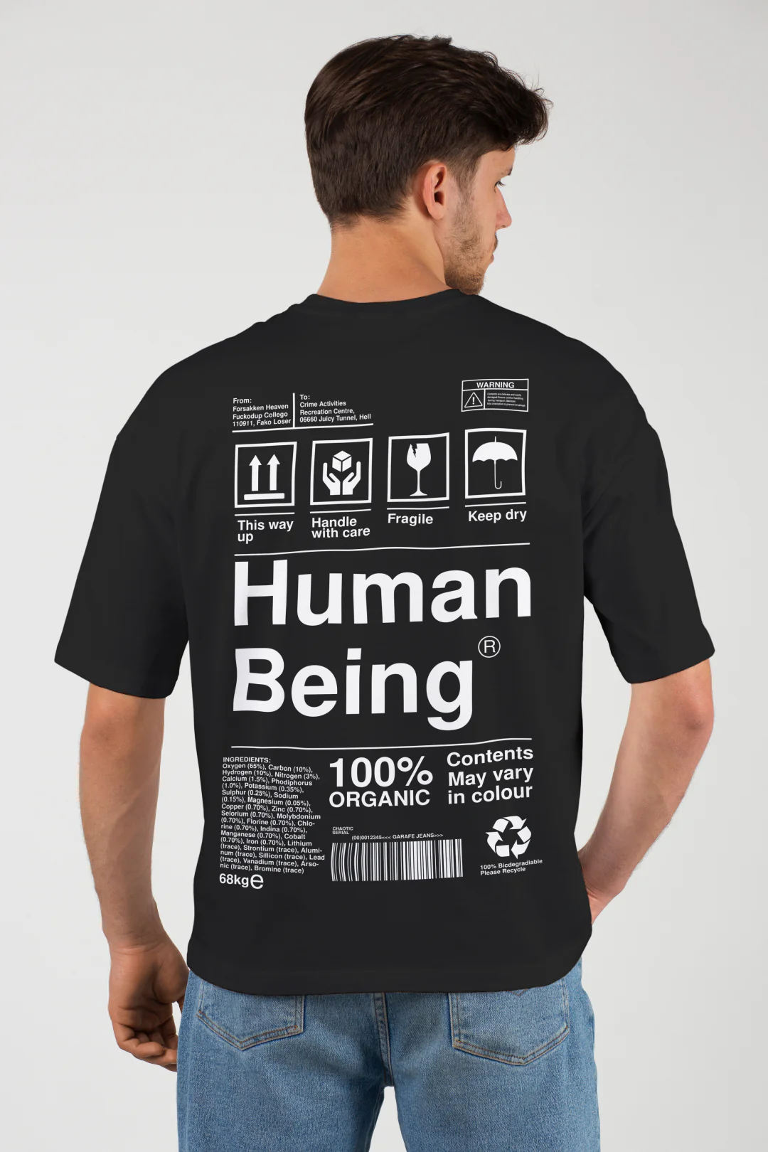 Human Being Oversized T-Shirt - Image 6