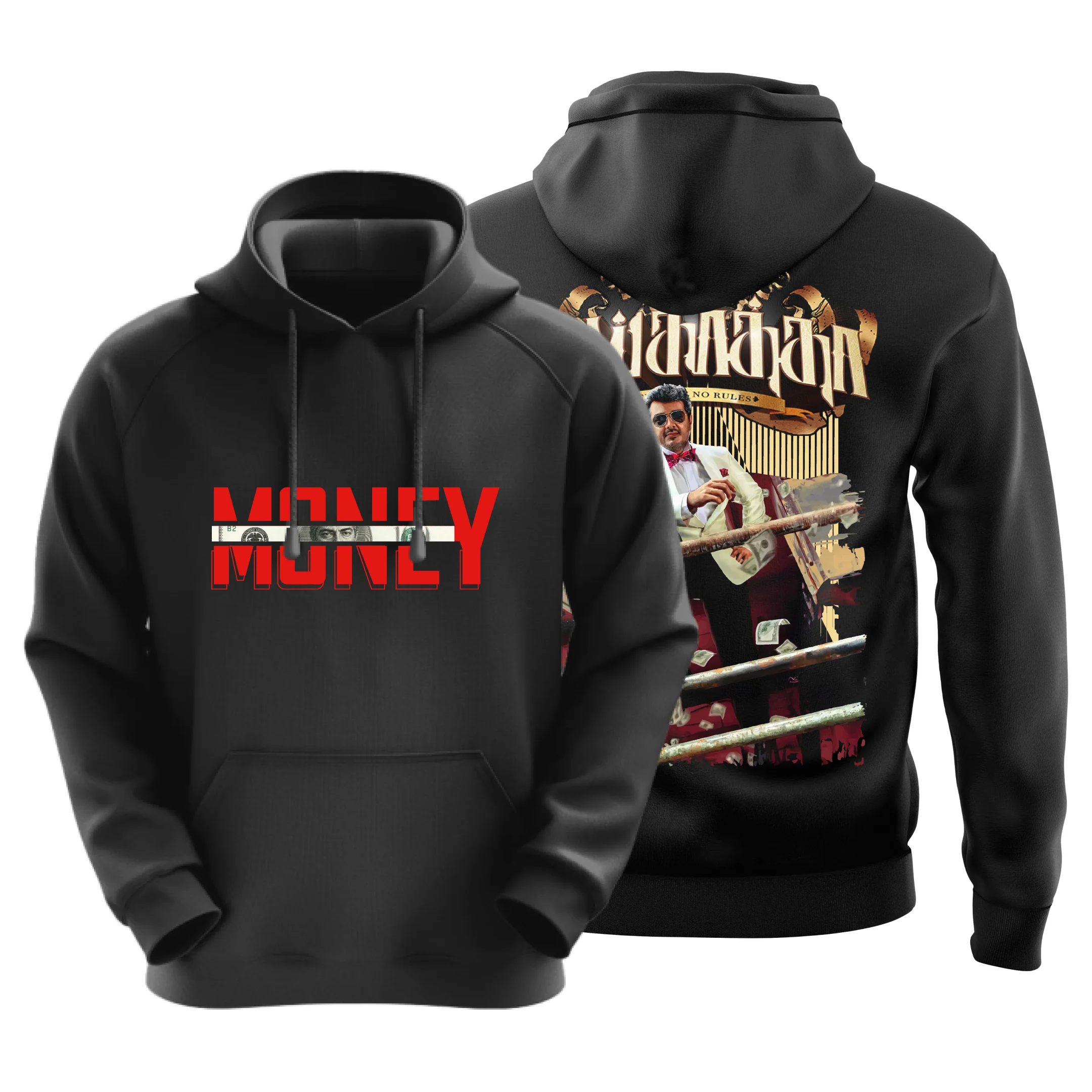 Mankatha Money Black Hoodie