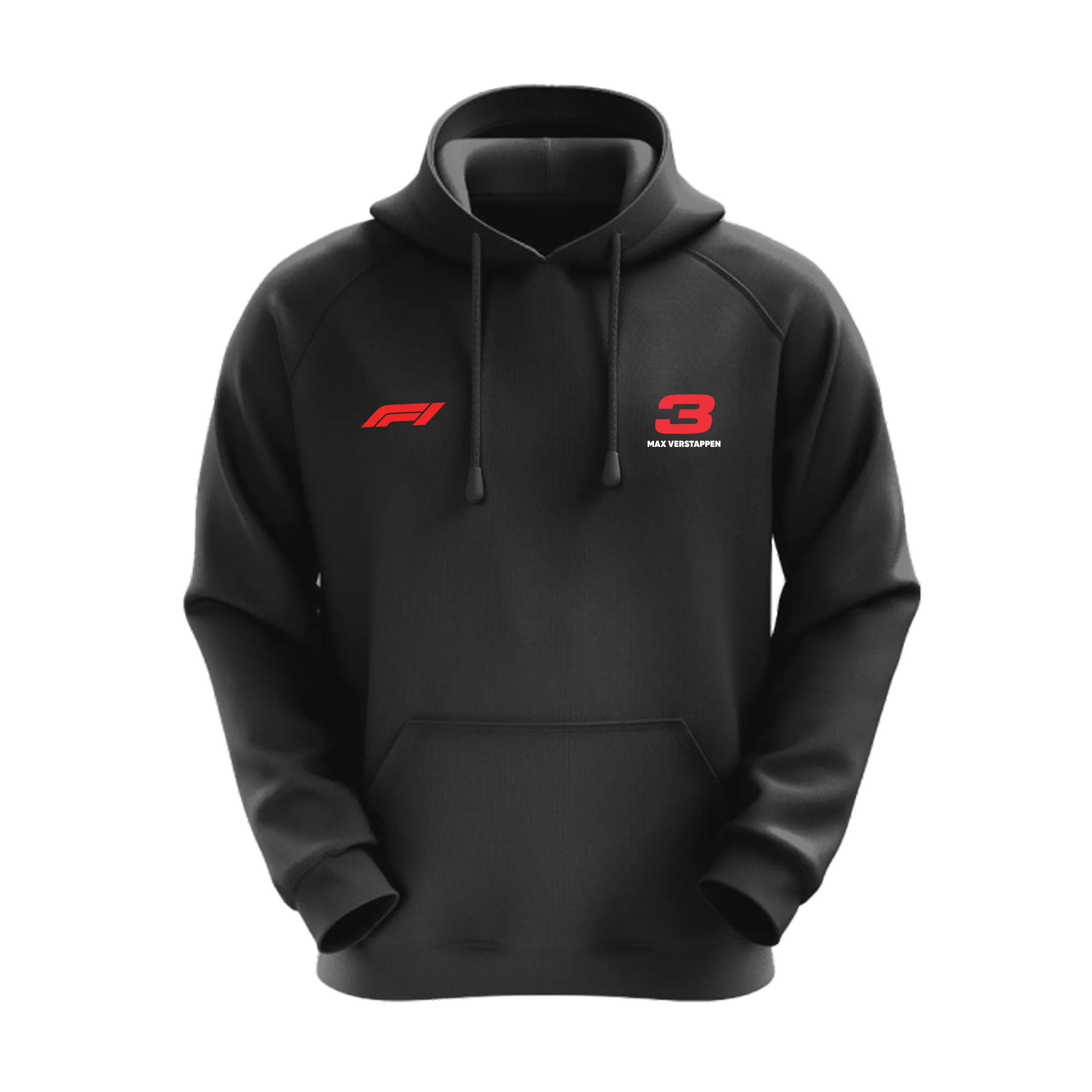 Max F1 Racing Hoodie Black - Image 2