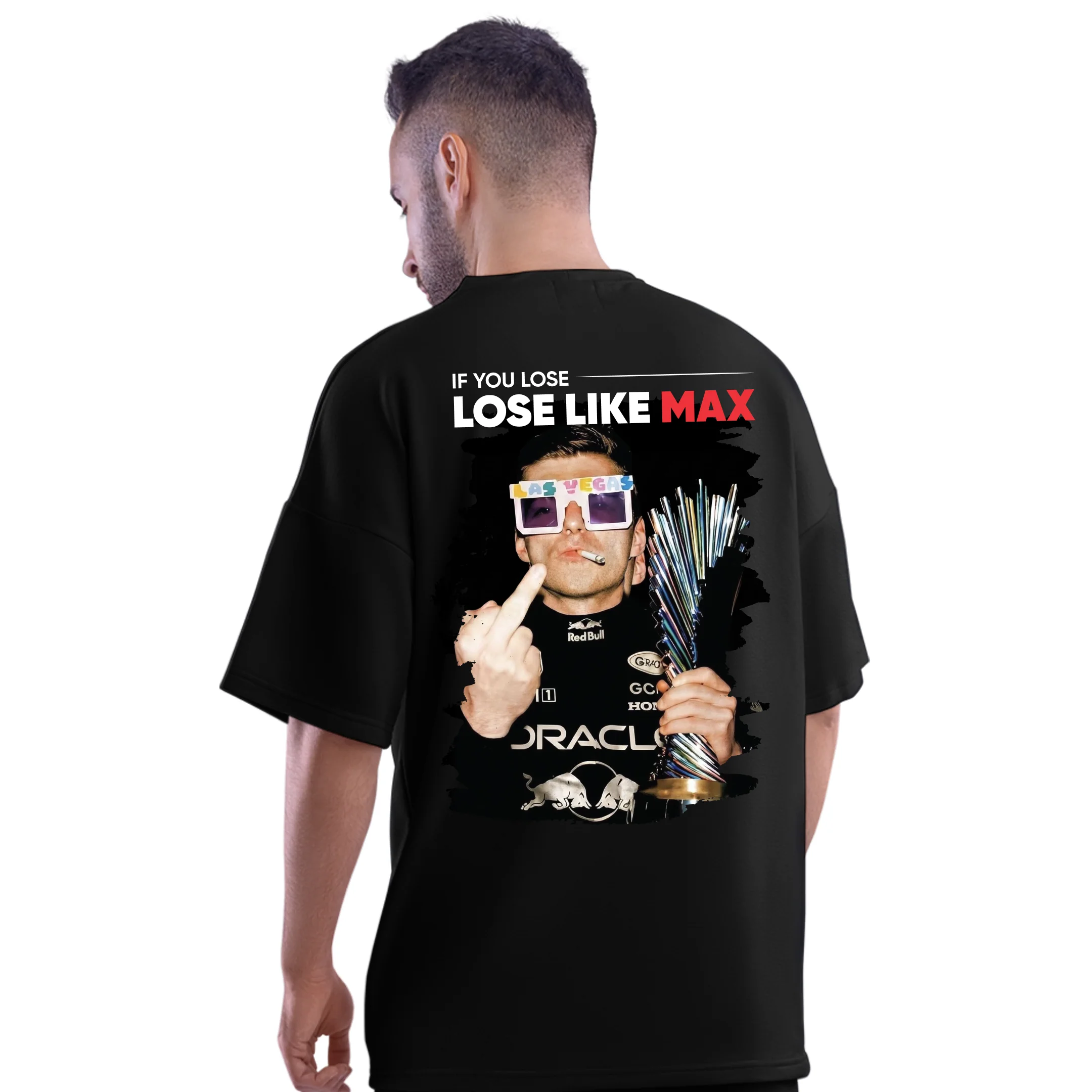Max F1 Racing Oversized T-Shirt - Image 3