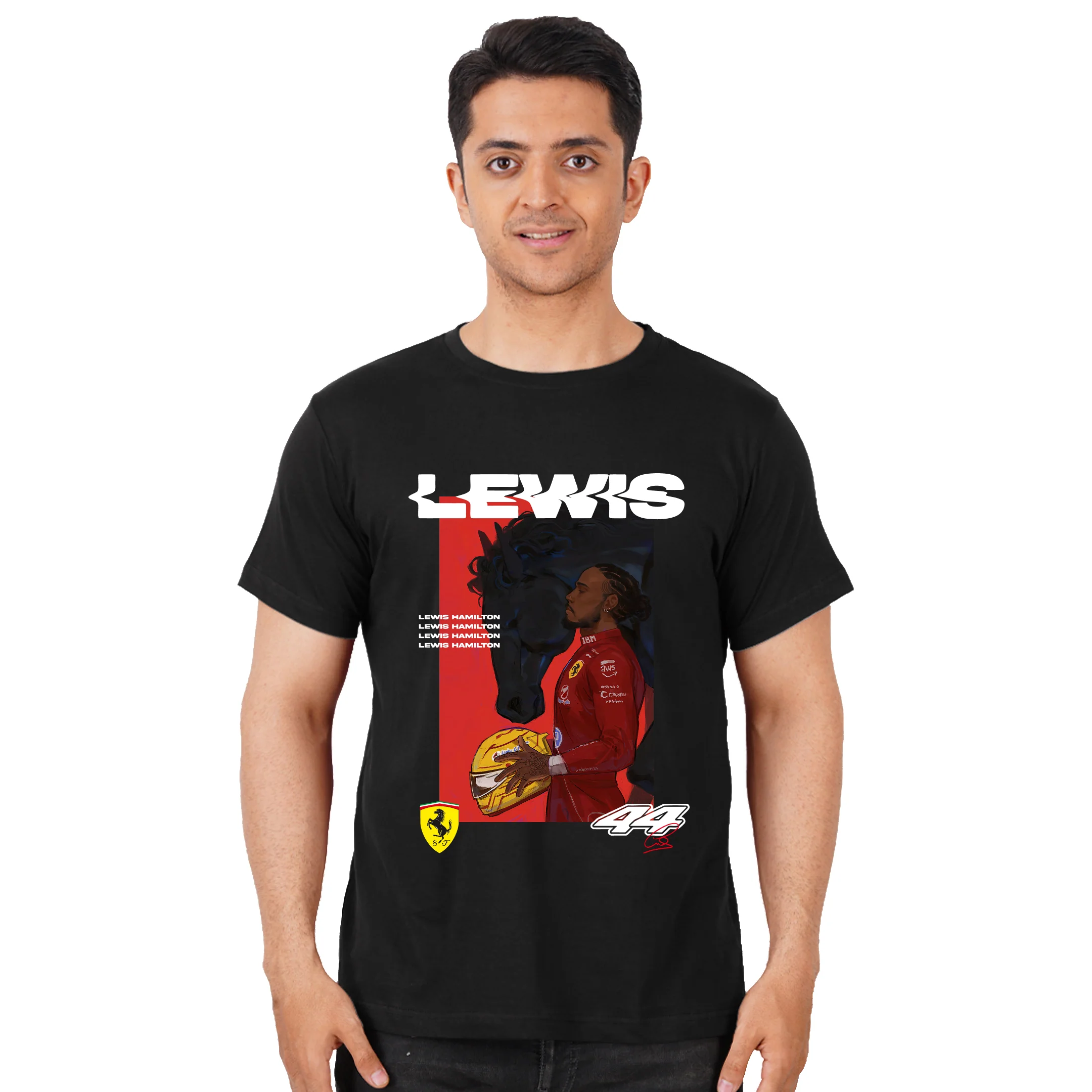 Max F1 Racing T-Shirt Half Sleeve