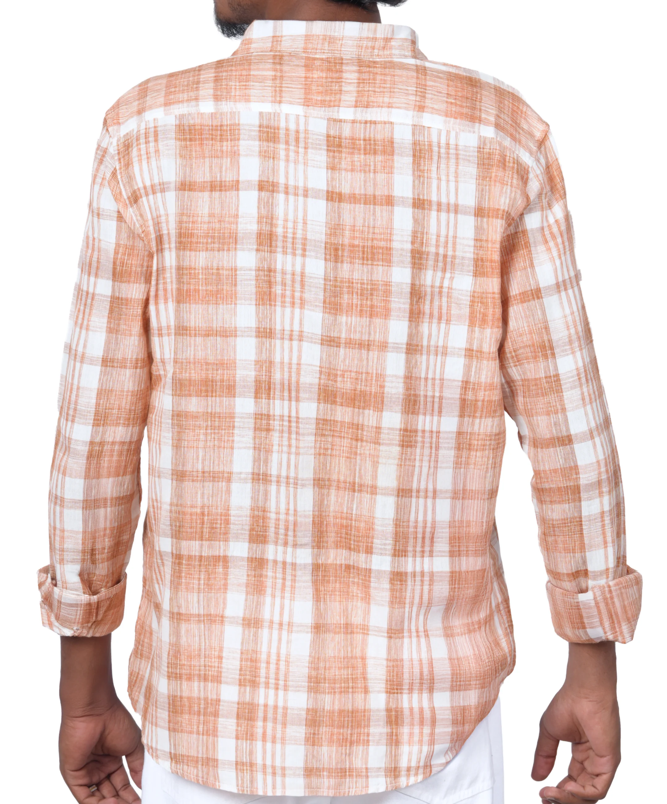 Men’s Textured Shirt (Checked) - Image 3