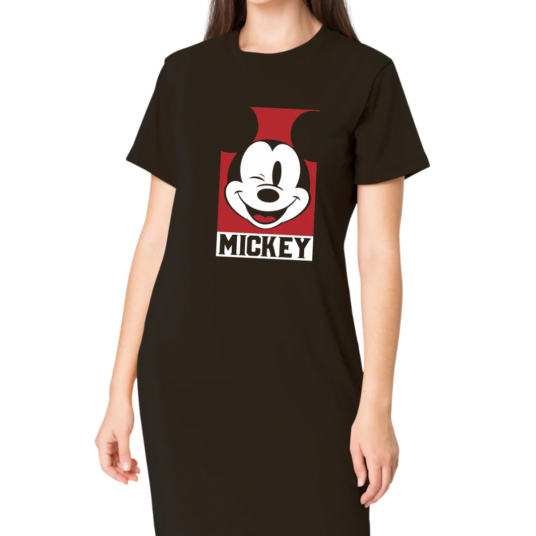 Micky Mouse T-Shirt Dress