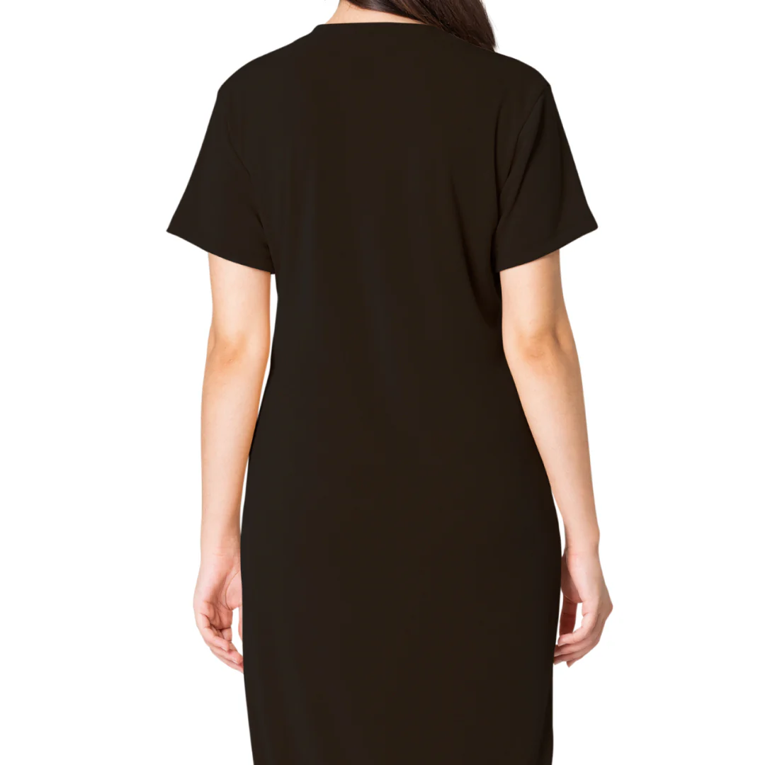 Dark Cat T-Shirt Dress - Image 3
