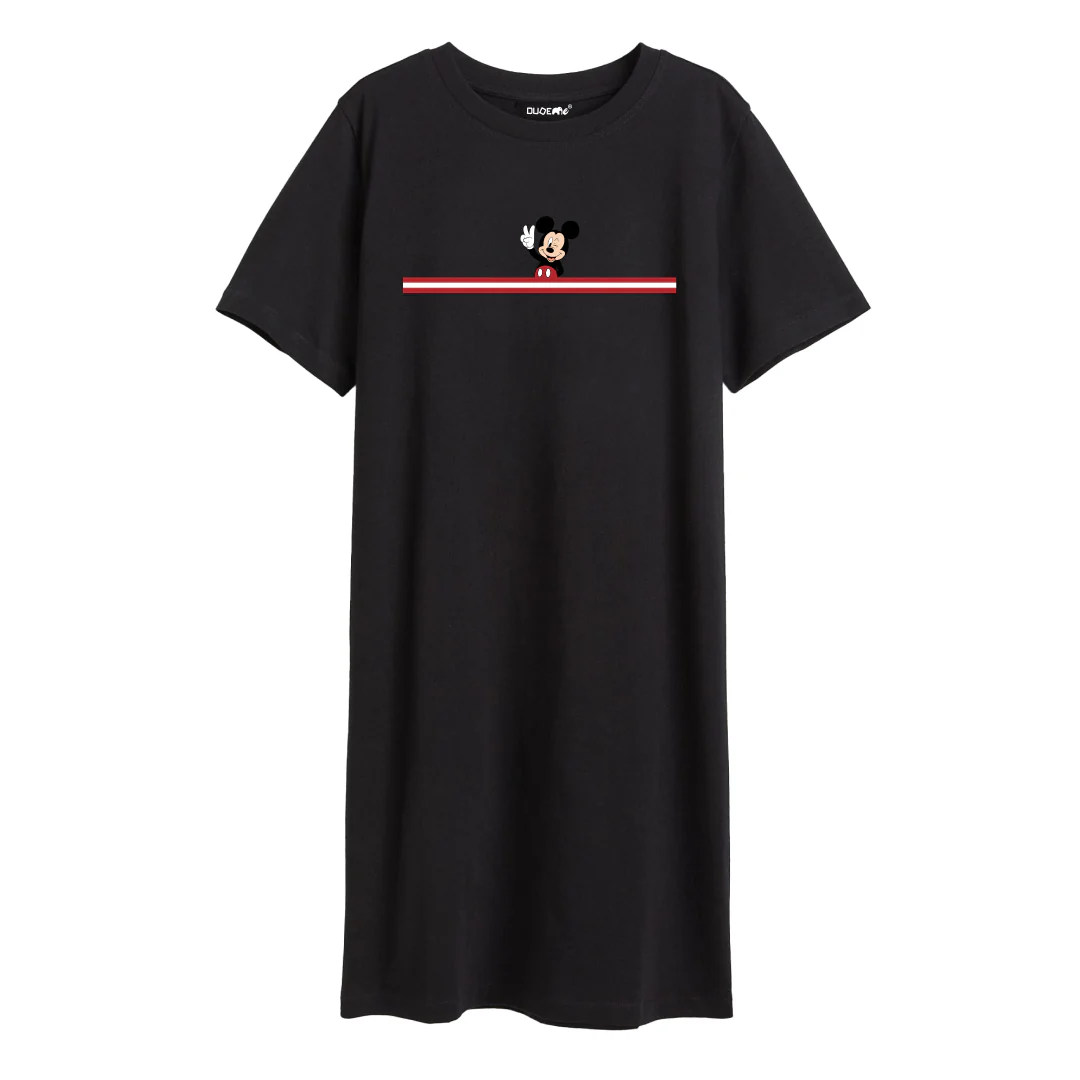 Micky Mouse T-Shirt Dress - Image 2