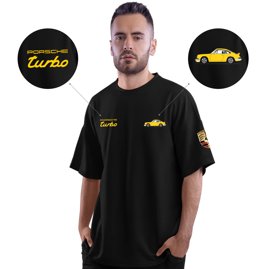 911 Limited Edition Motorsport Oversized T-Shirt - Image 3