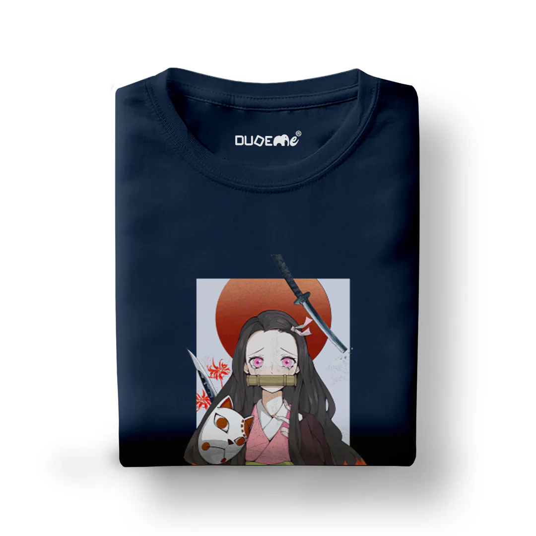 Nezuko Chan Half Sleeve Unisex T-Shirt - Image 3