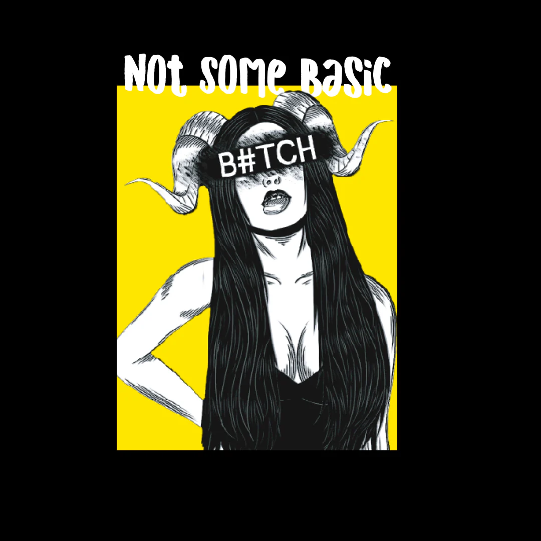 Not Some Basic Bitch T-Shirt Dress - Image 2