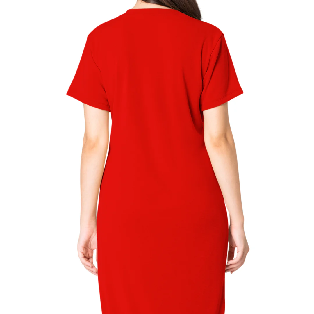 Not Some Basic Bitch T-Shirt Dress - Image 4