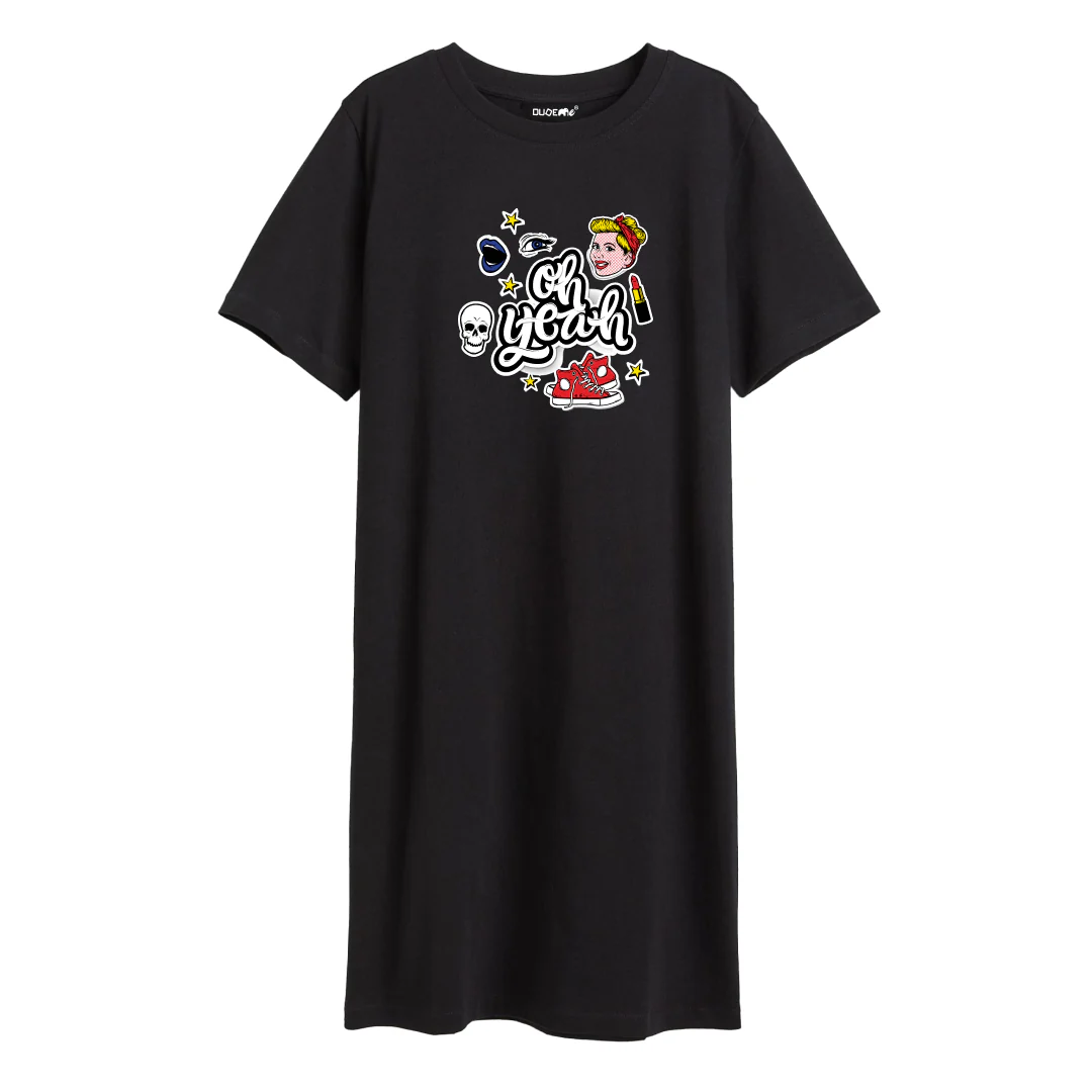 Oh Yeah T-Shirt Dress - Image 2