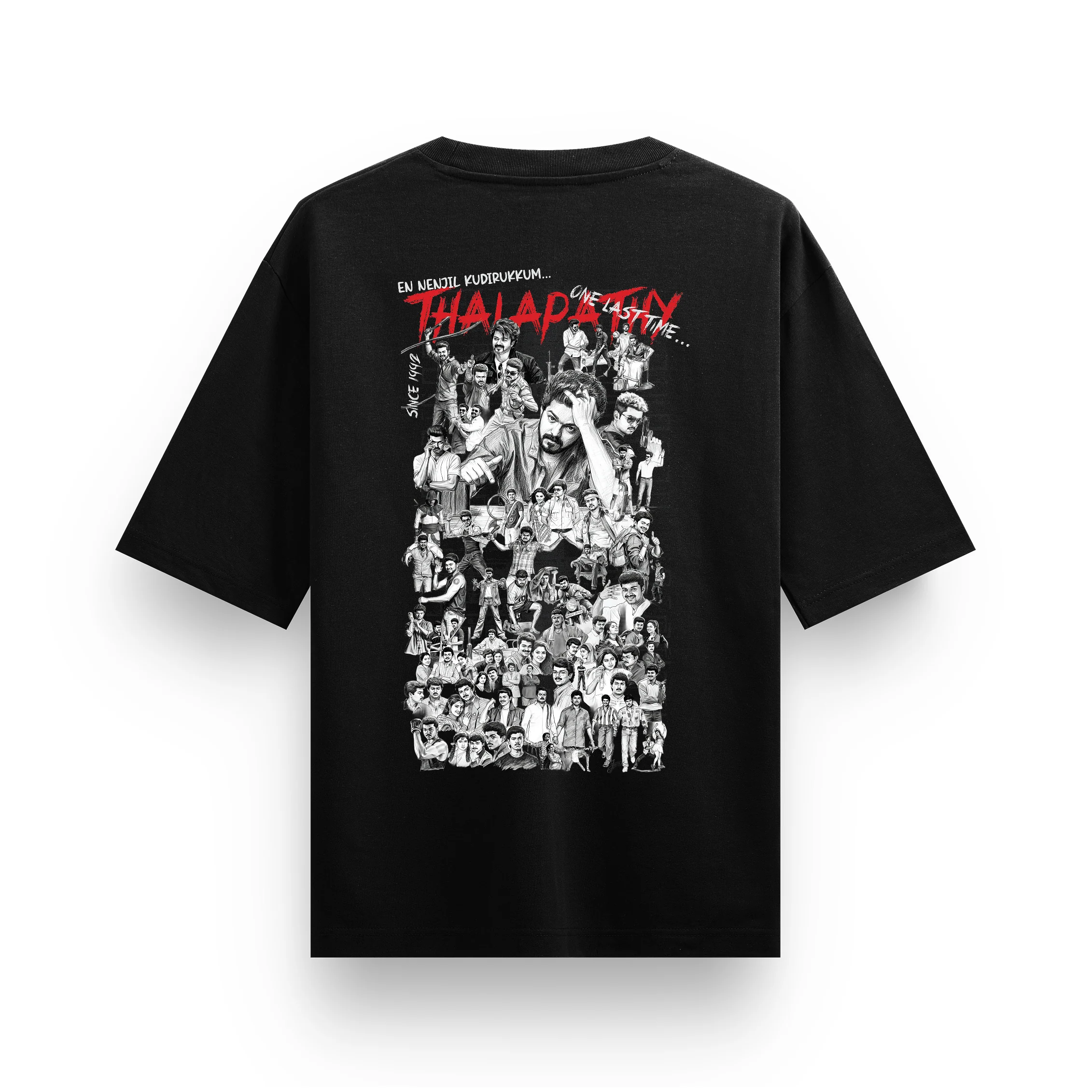 One Last Time Thalapathy Vijay T-Shirt - Image 4