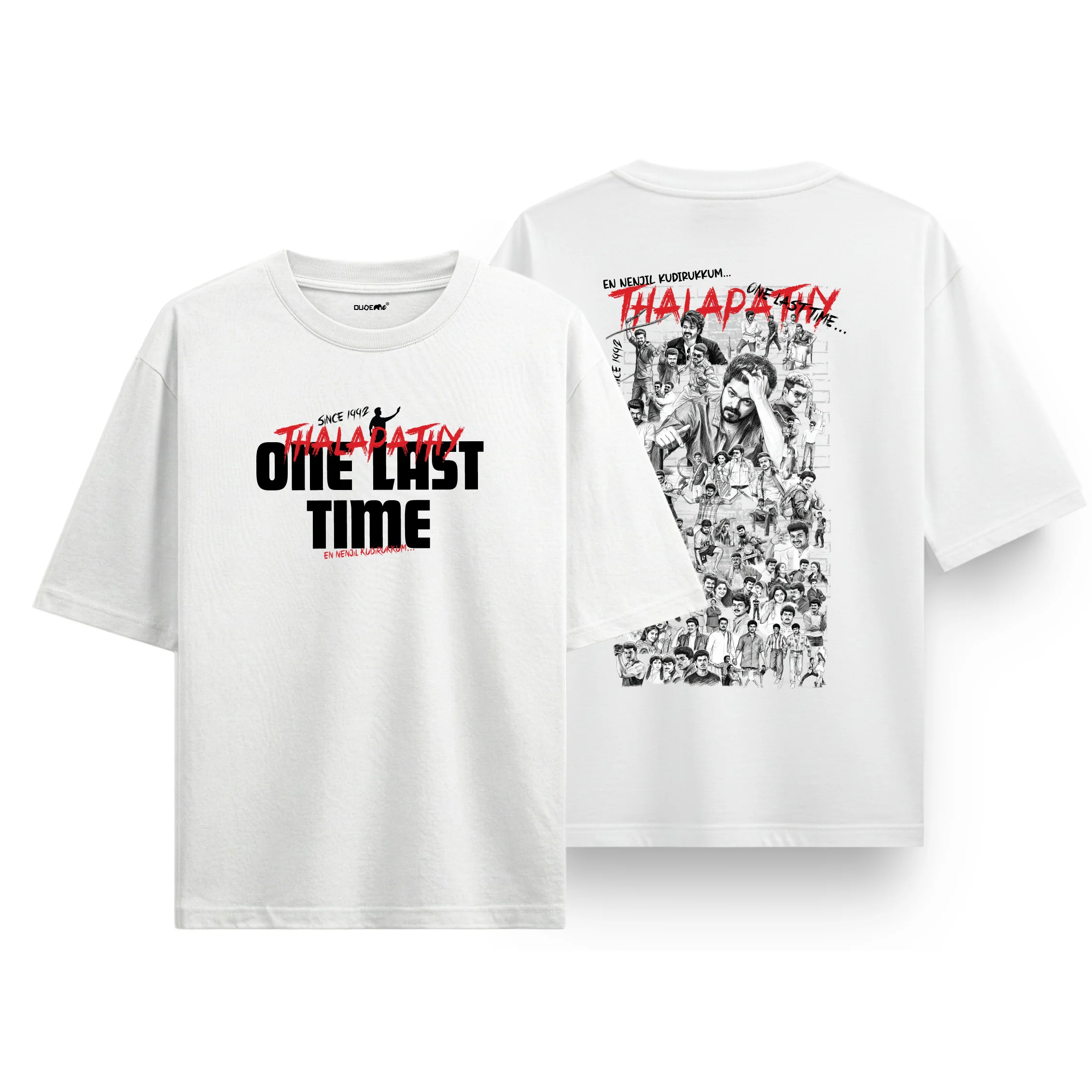 One Last Time Thalapathy Vijay T-Shirt - Image 6