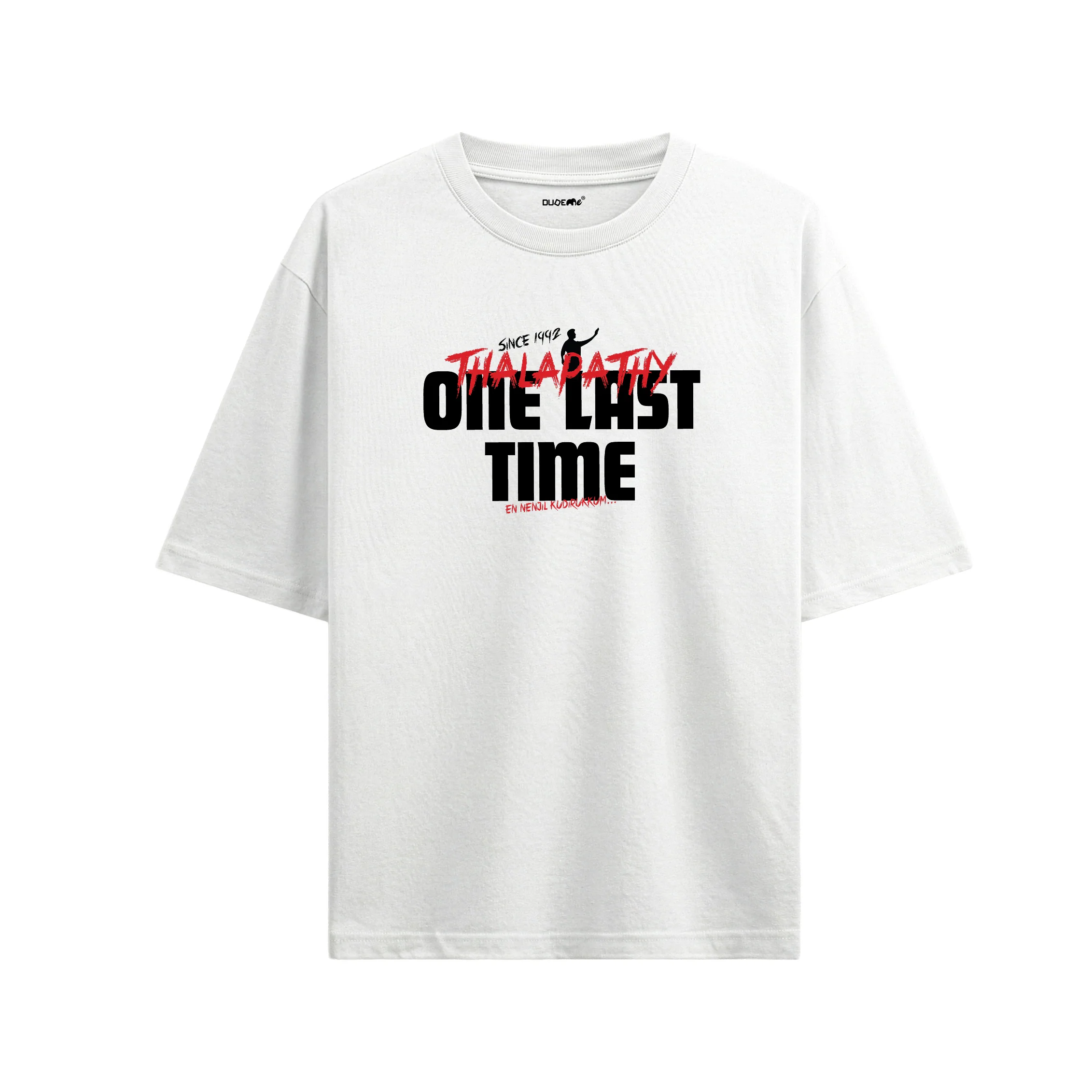One Last Time Thalapathy Vijay T-Shirt - Image 8