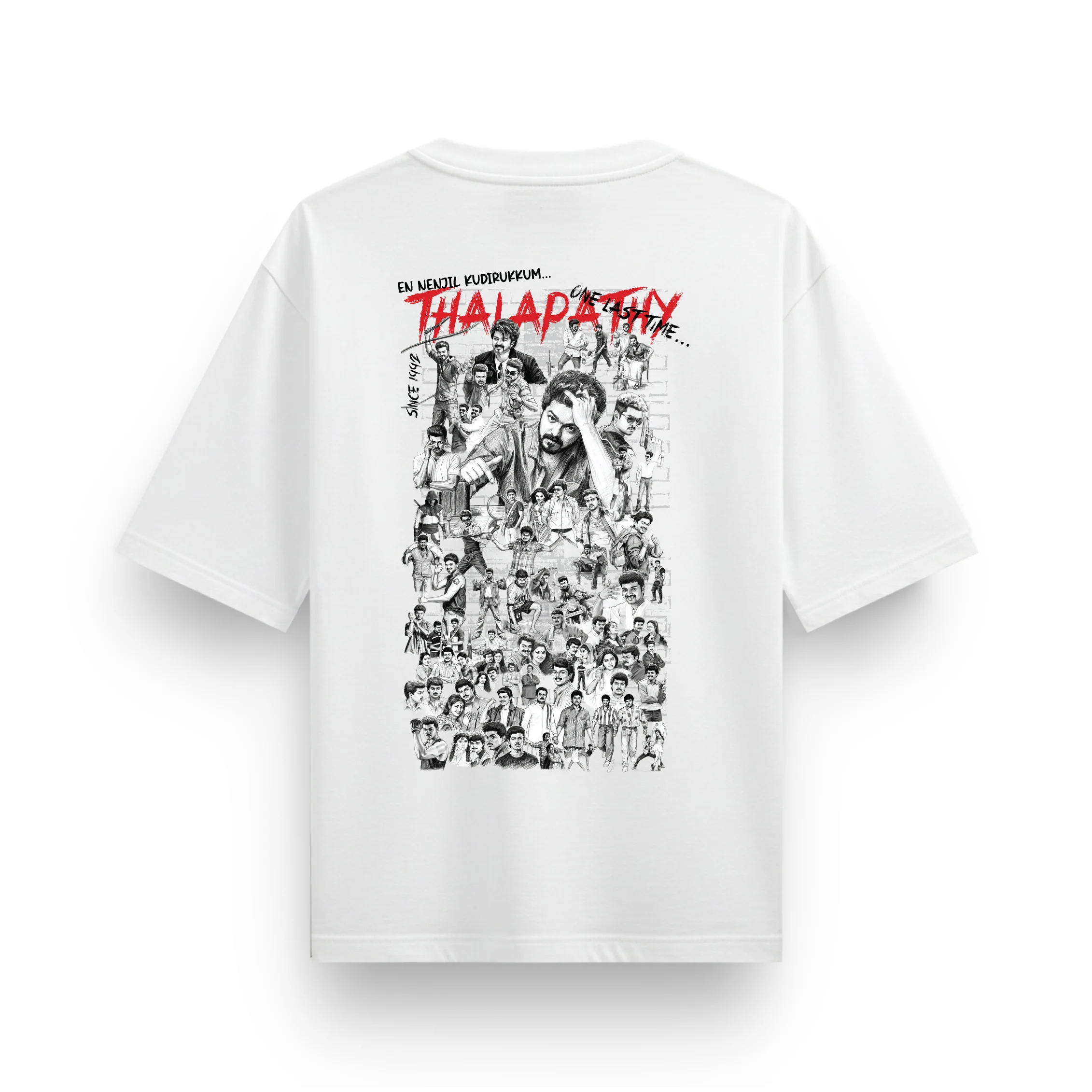 One Last Time Thalapathy Vijay T-Shirt - Image 9