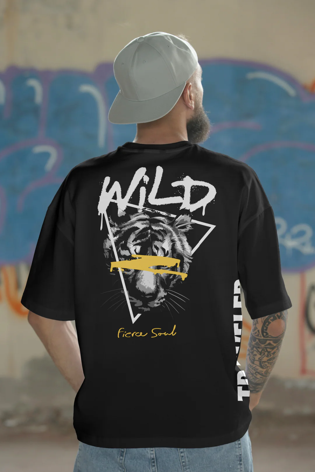 National Geography Oversized T-Shirt - Image 3