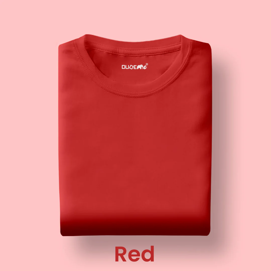 Pick Any 4 - Plain T-Shirts Combo - Image 11