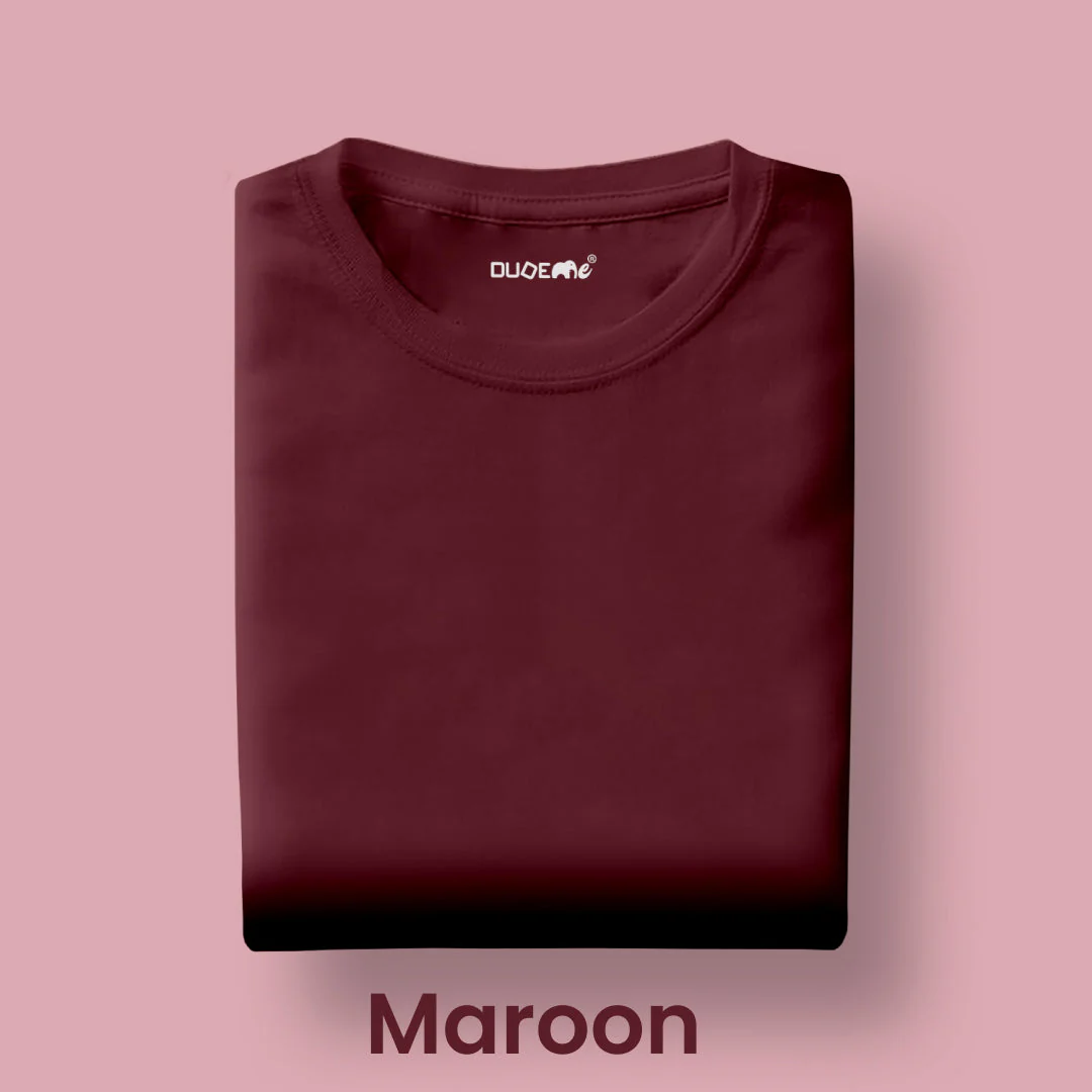 Pick Any 5 - Plain T-Shirts Combo - Image 9