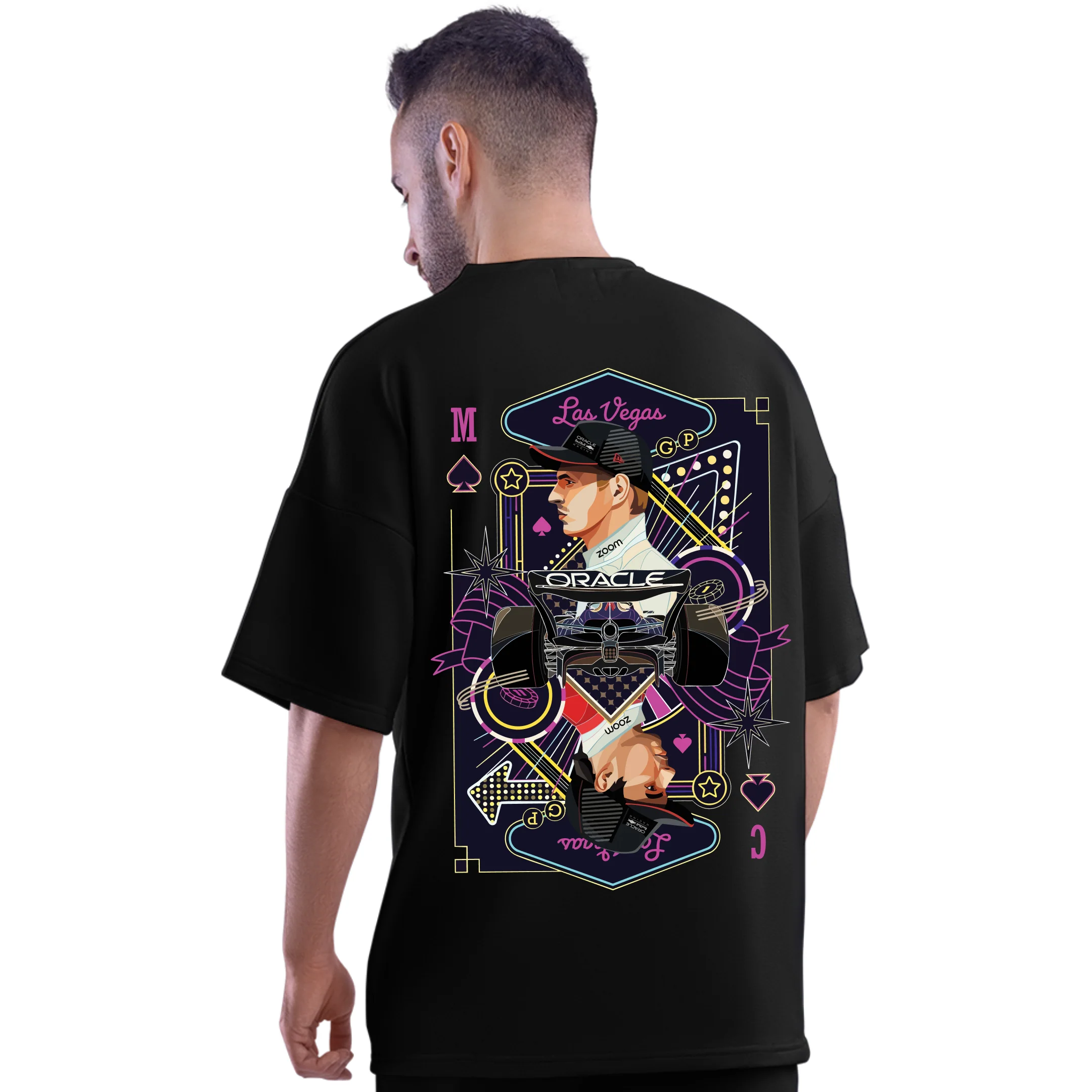 Red Bull Gives You  Wings - Oversized T-Shirt  Motorsport Edition - Image 6