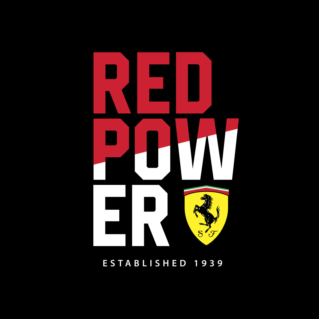 RED POWER Half Sleeve Motorsport Unisex T-Shirt - Image 3