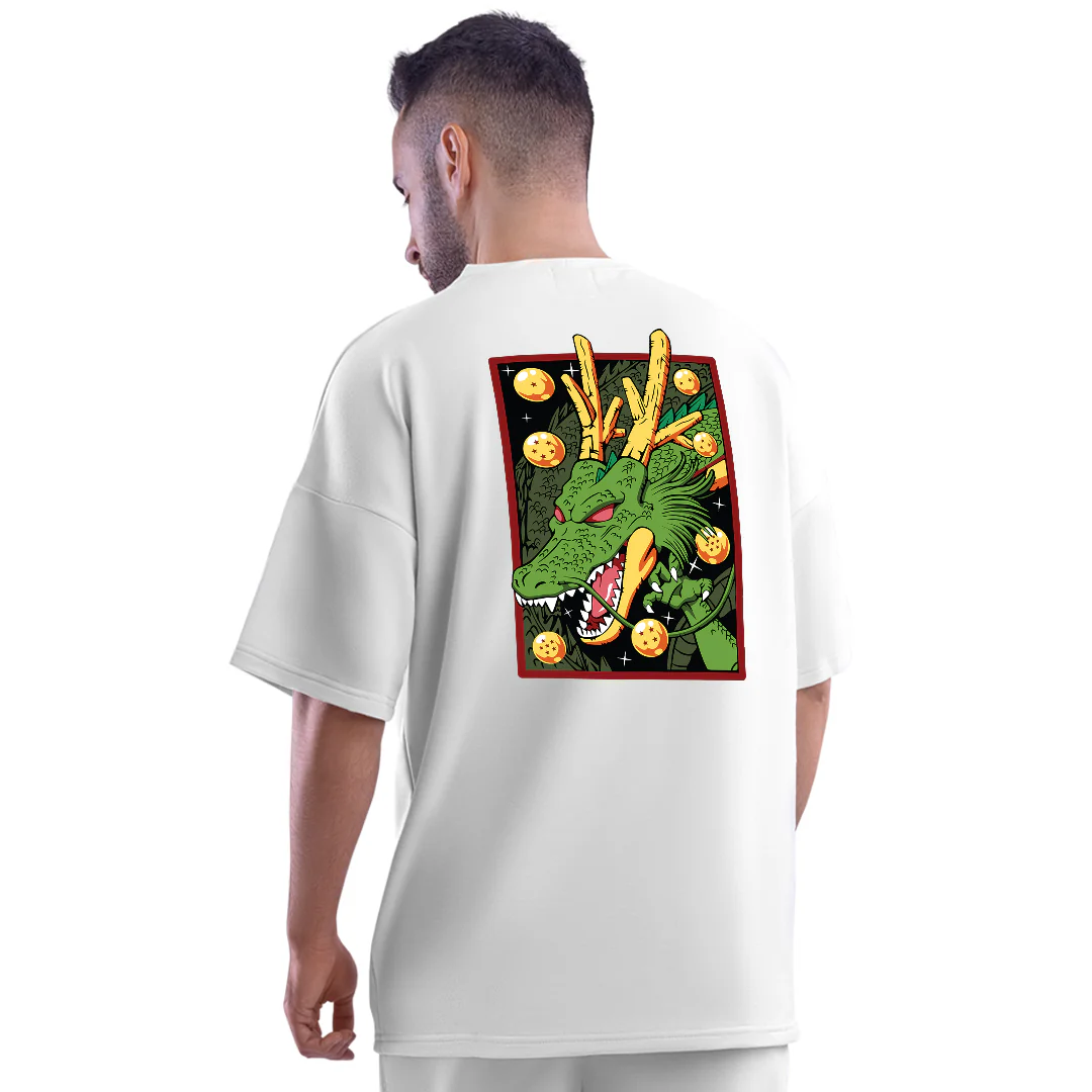 Shenron Dragon Ball Unisex Oversized Anime T-Shirt - Image 3