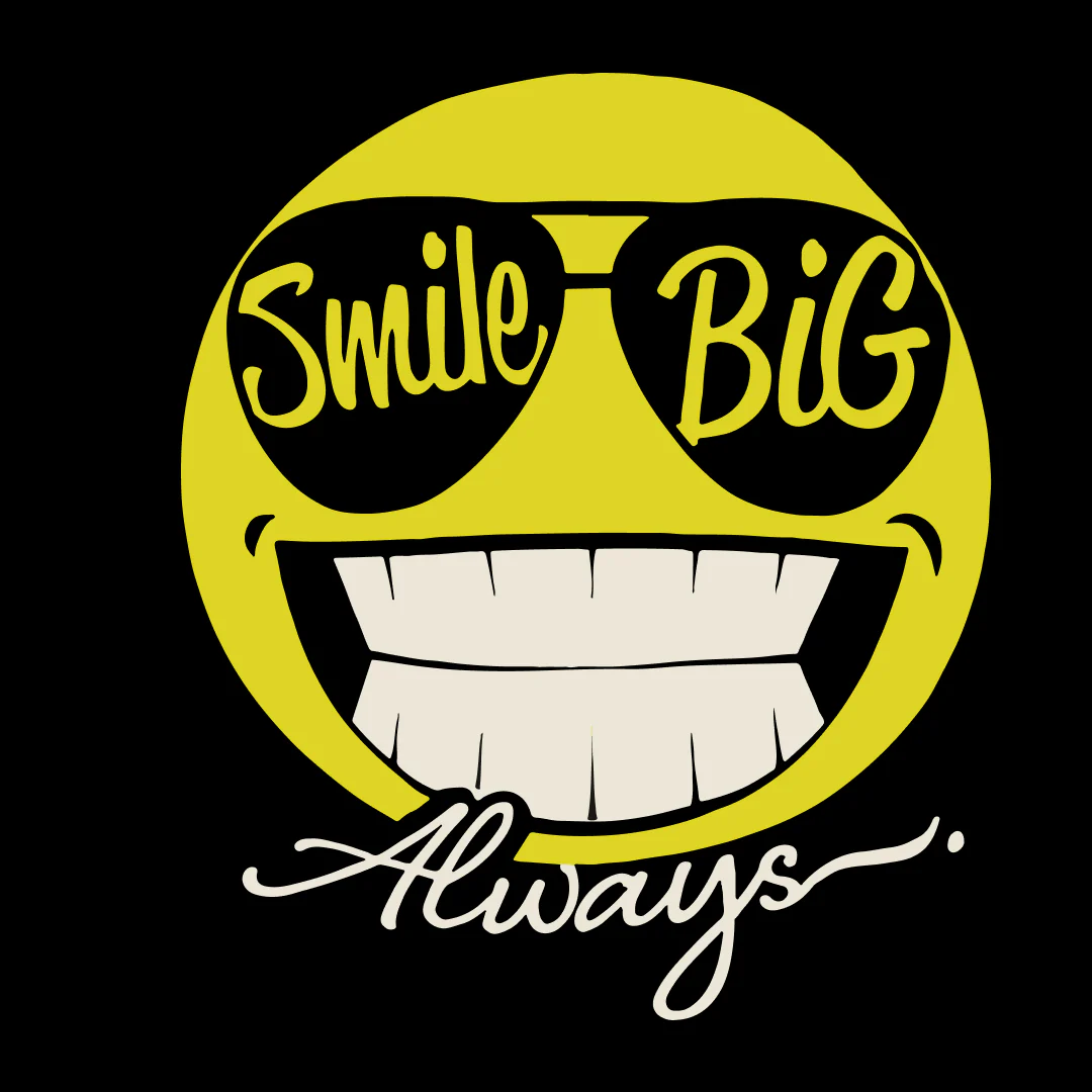 Smile Big Always T-Shirt Dress - Image 2