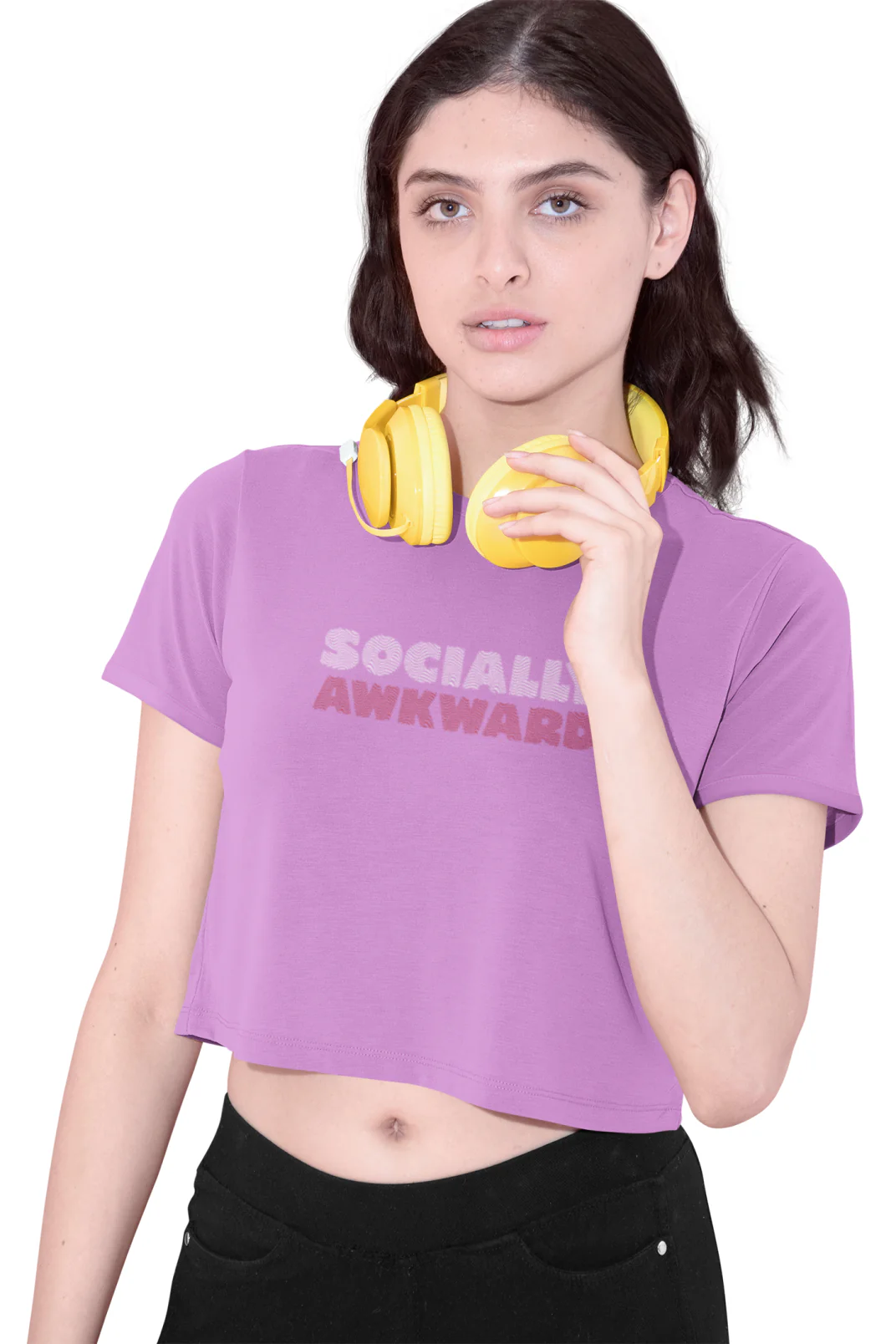 Socially Awkward - Crop Top - Image 3