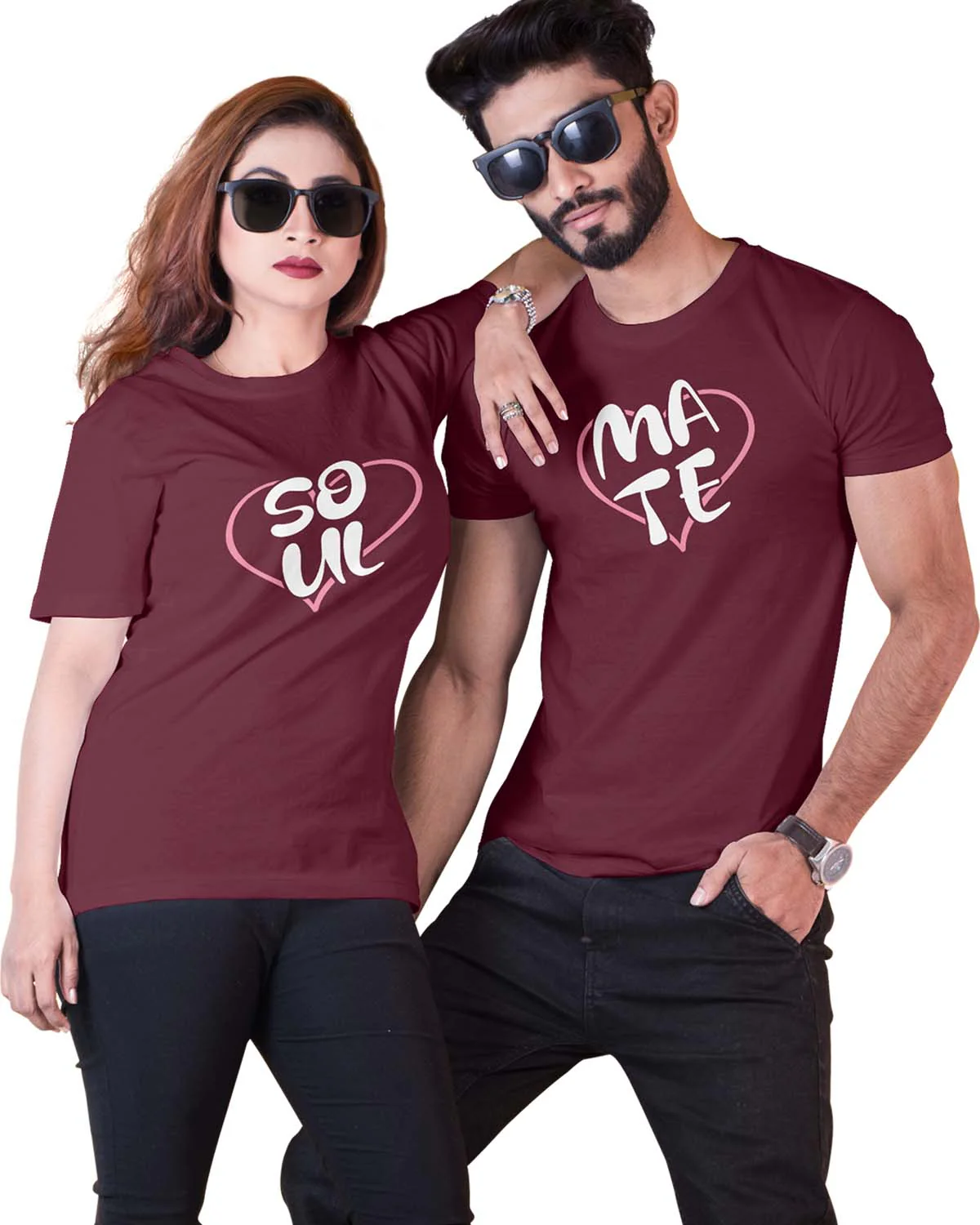 Soul Mate Couple T-Shirt - Image 4