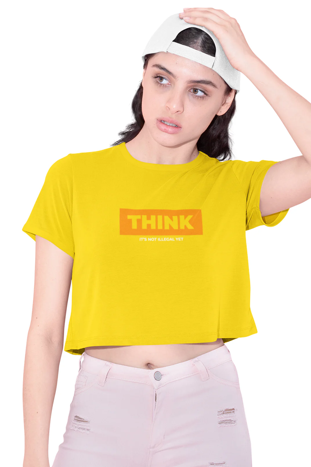 Think It's Not Illegal Yet - Crop Top - Image 3