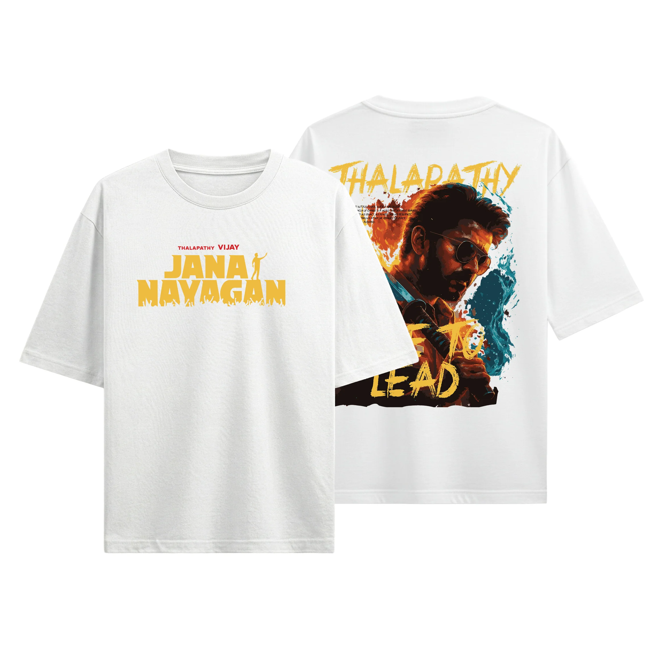 Time To Lead Thalapathy Vijay T-Shirt - Image 5