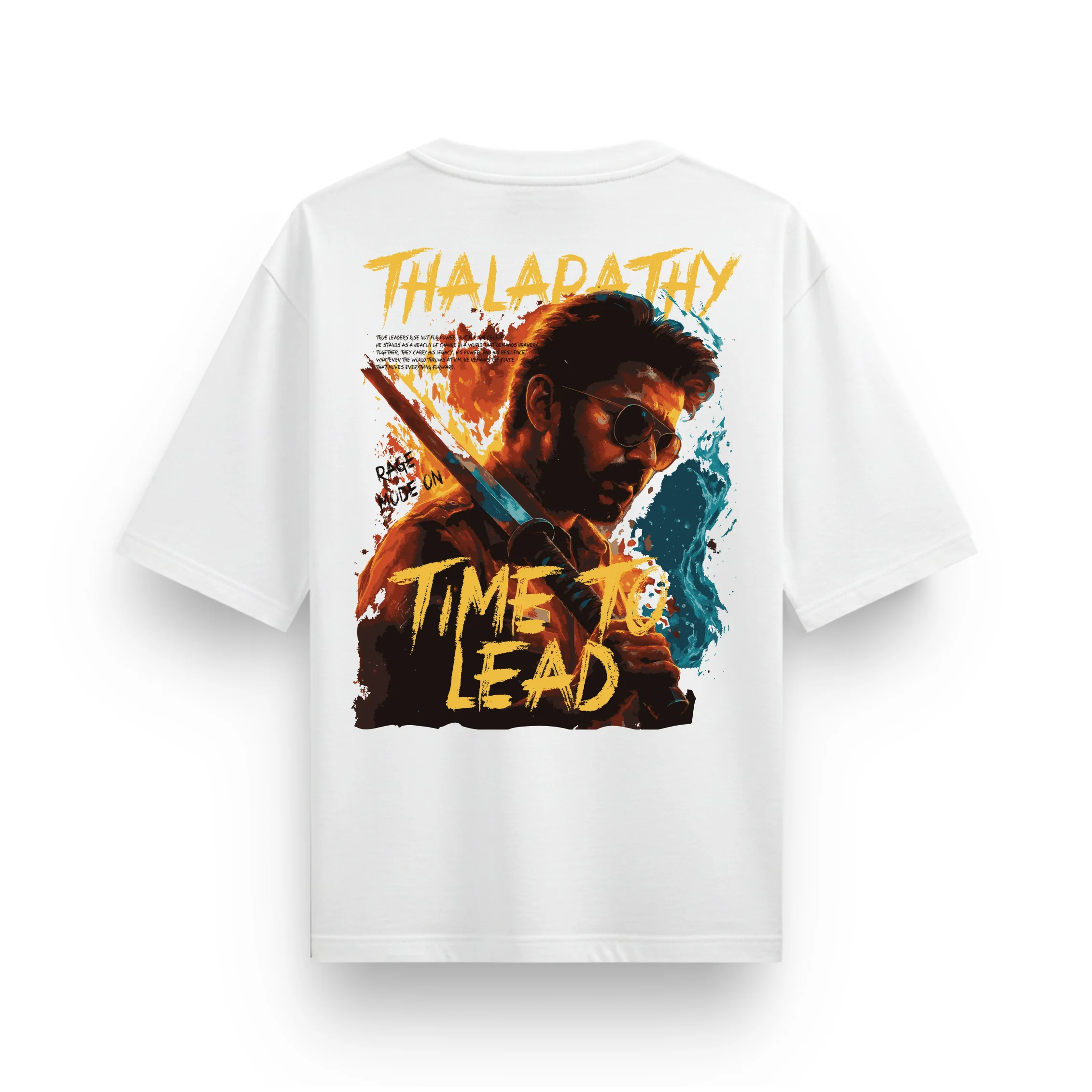 Time To Lead Thalapathy Vijay T-Shirt - Image 7
