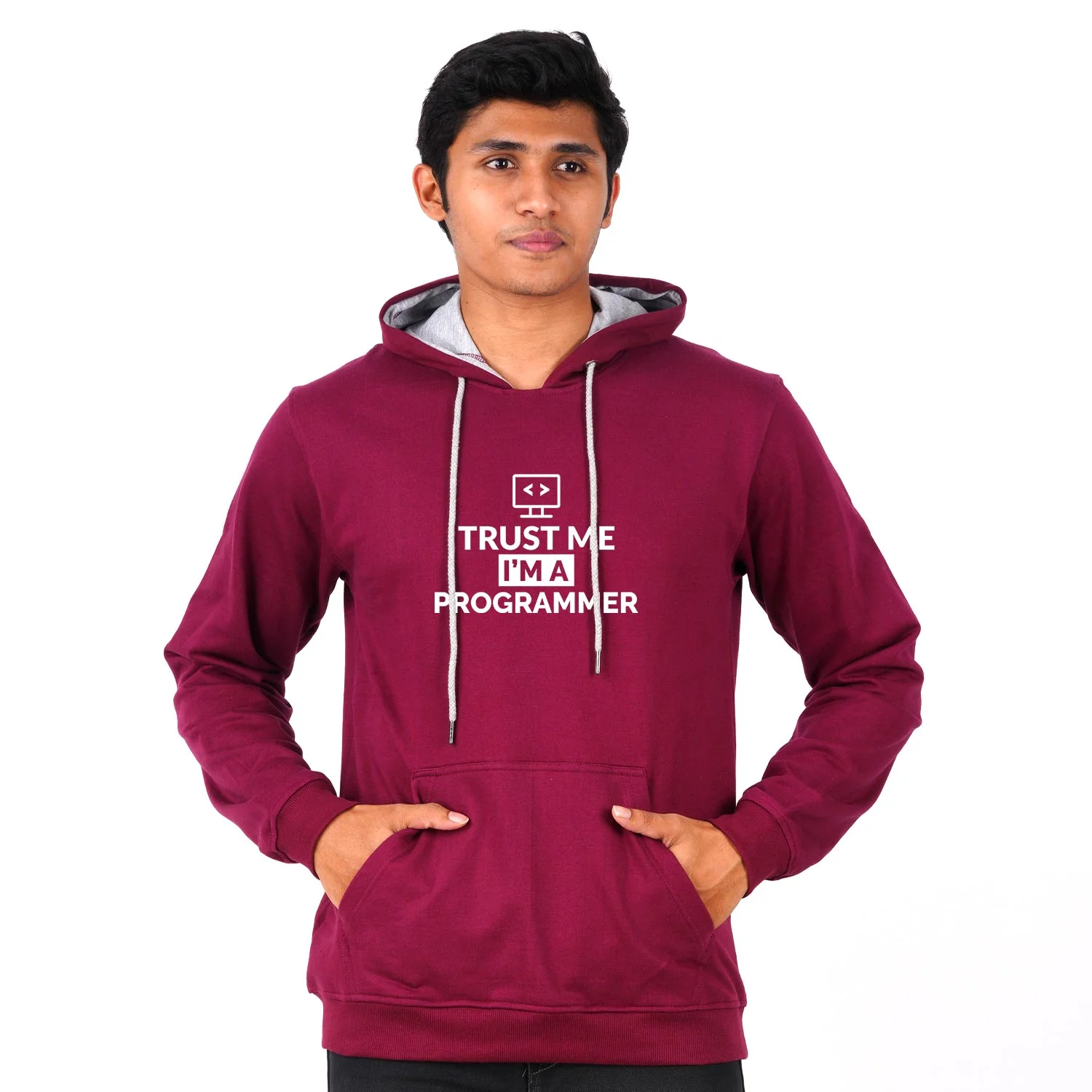 Trust Me I'm A Programmer Unisex Hoodie - Image 5
