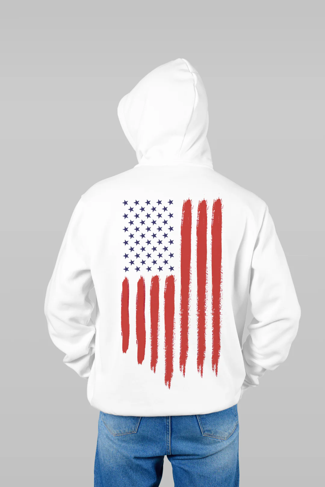 USA Flag Hoodie - Image 2