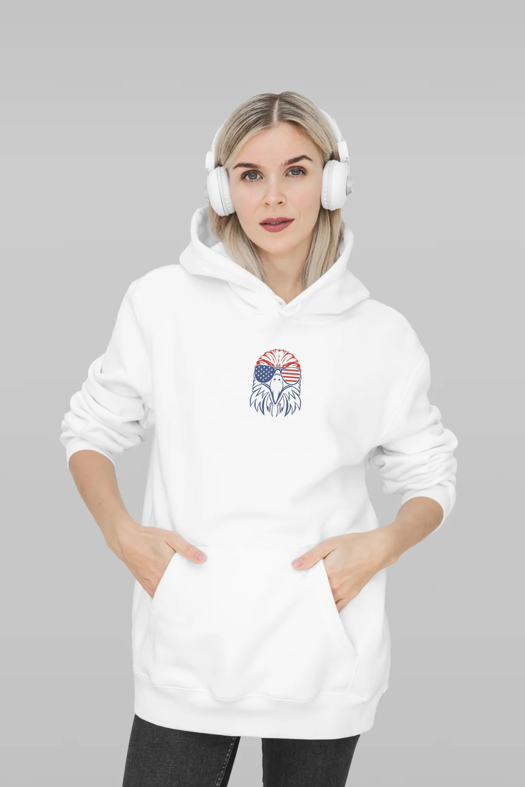 USA Flag Hoodie - Image 3