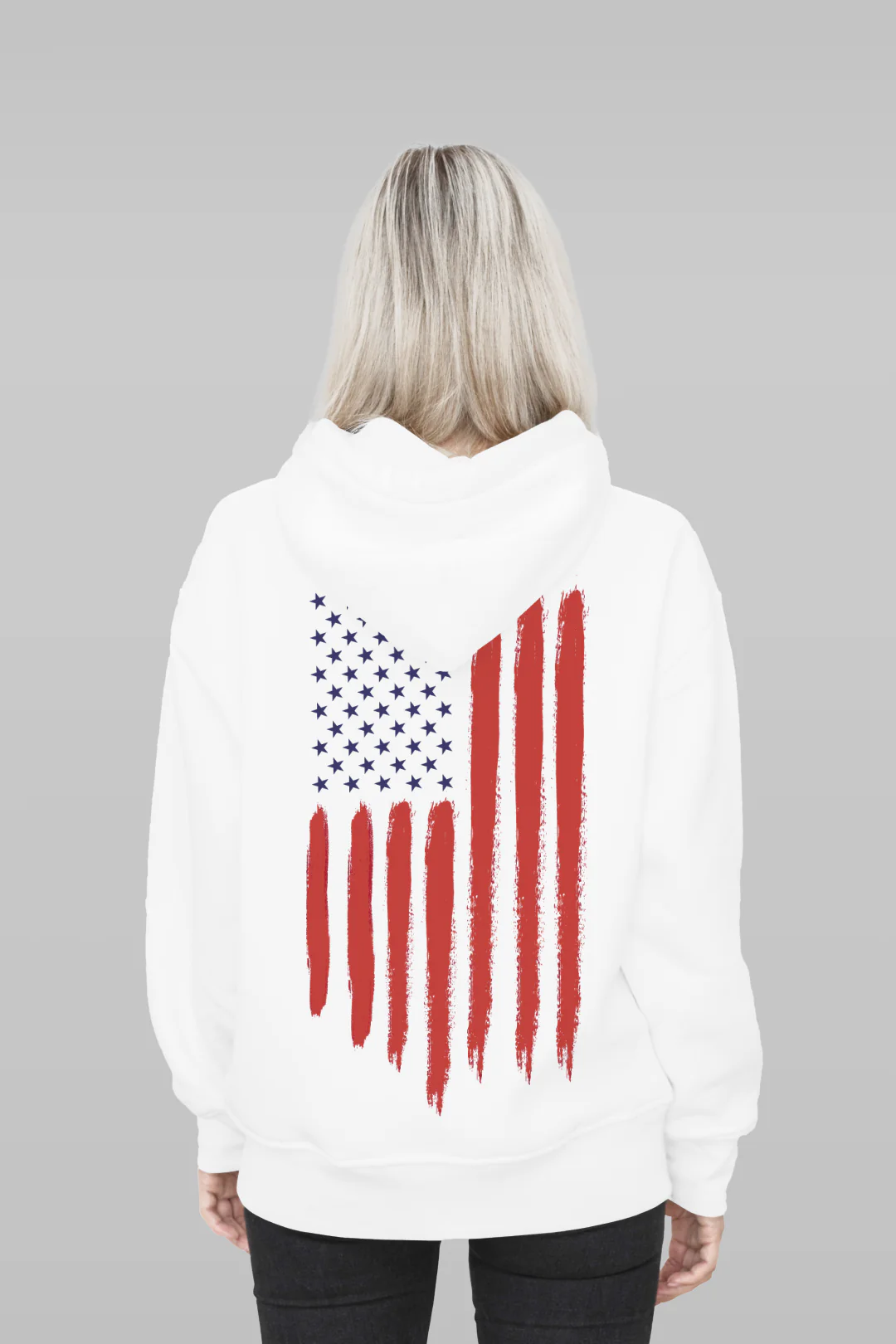 USA Flag Hoodie - Image 4