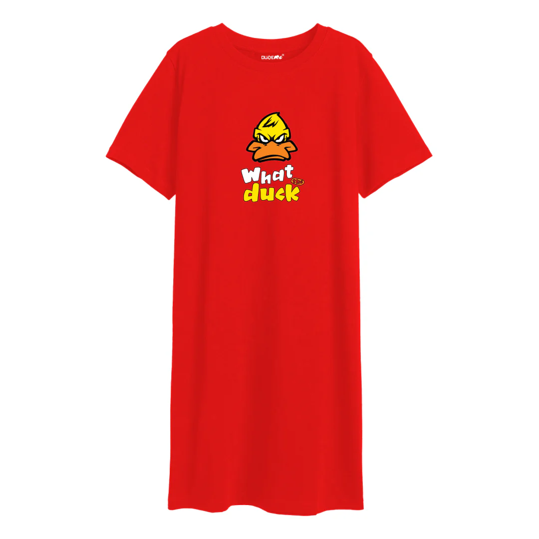 What the Duck T-Shirt Dress - Image 3
