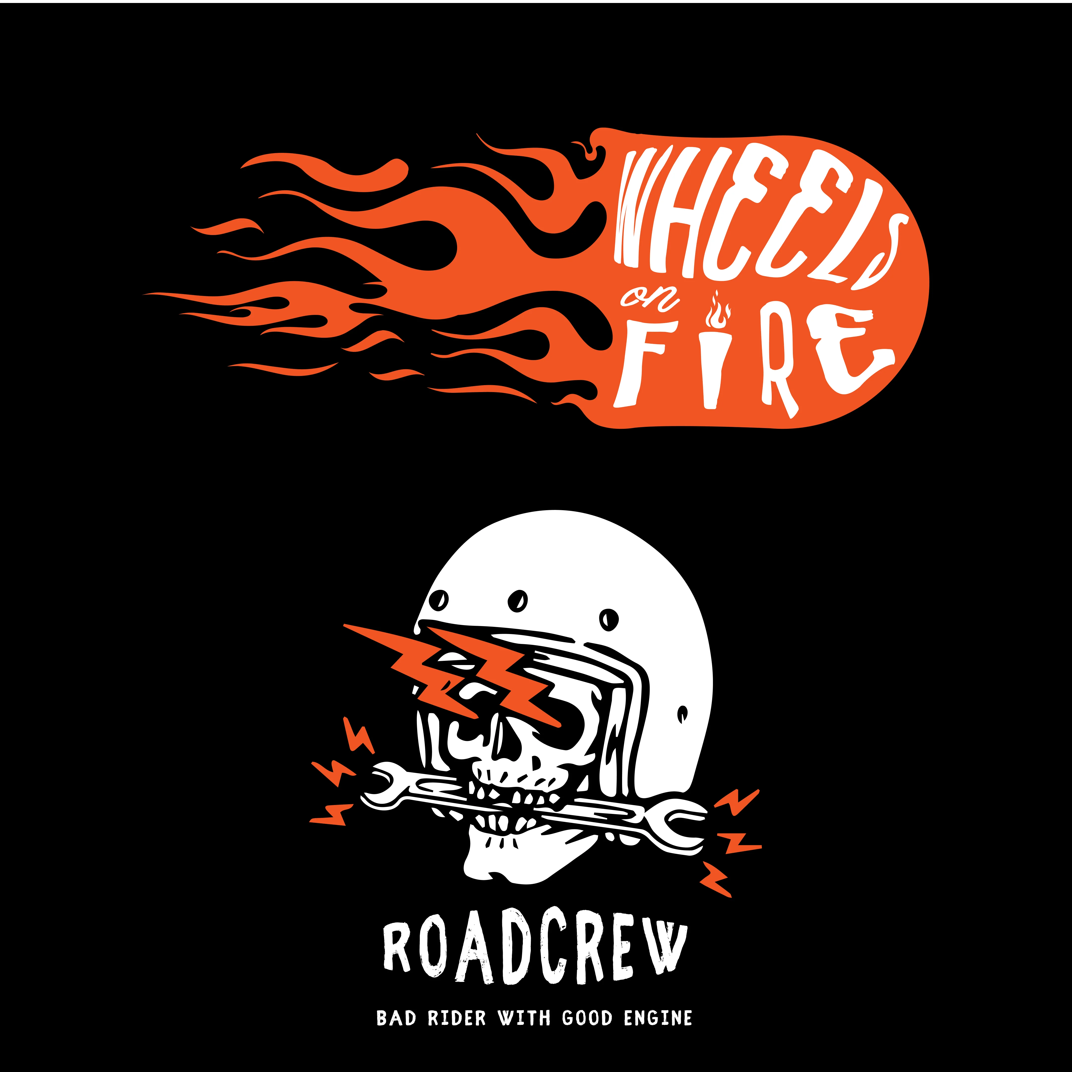 Wheels on Fire Unisex Travel Half Sleeve T-Shirt - Image 2