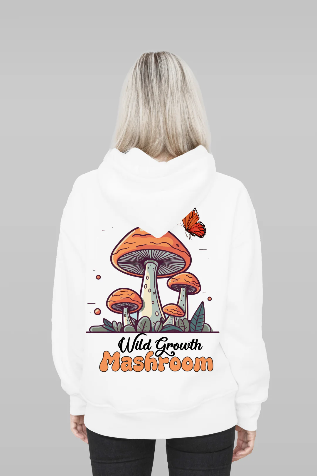 Wild Growth Mushroom Hoodie - Image 3