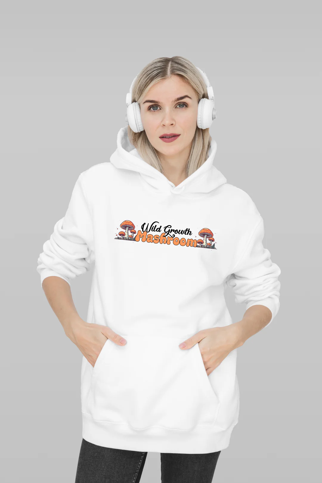 Wild Growth Mushroom Hoodie - Image 4