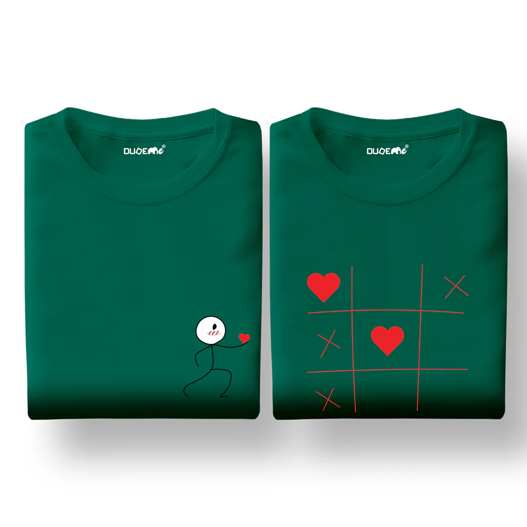 Xo Love Couple T-Shirt - Image 3