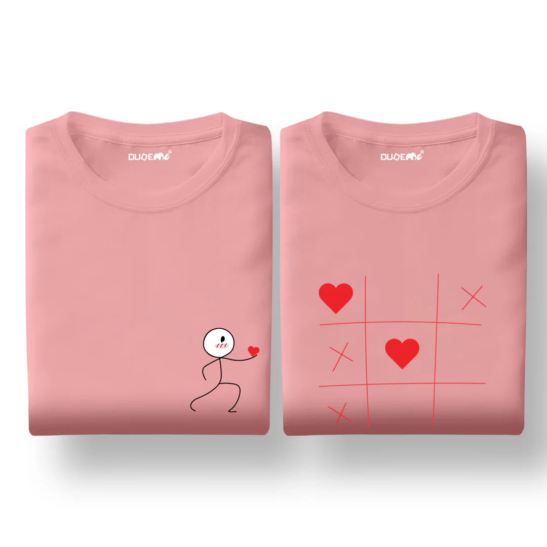 Xo Love Couple T-Shirt - Image 4